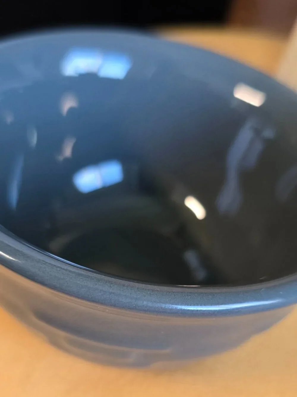 Longaberger Woven Traditions Bowl Bundle Pewter Sage Cornflower Blue Stoneware - Picture 2 of 7